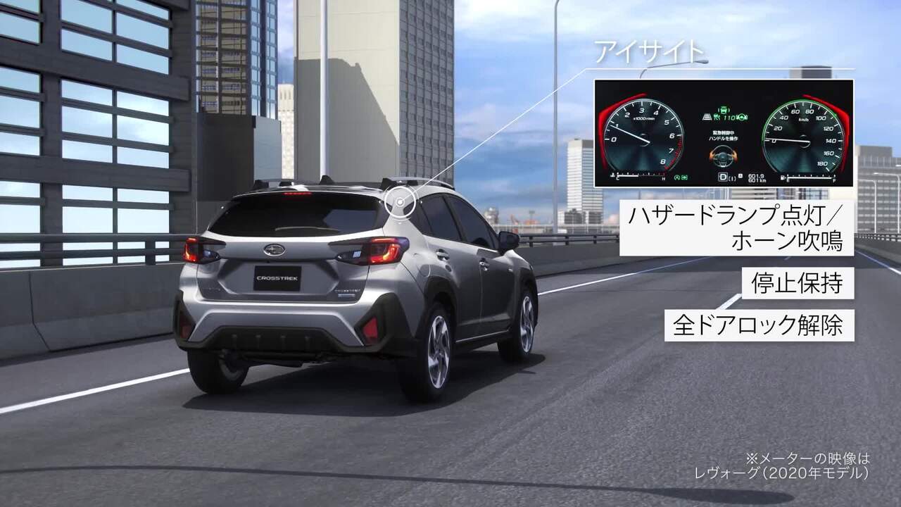 アイサイト・安全 | クロストレック | SUBARU