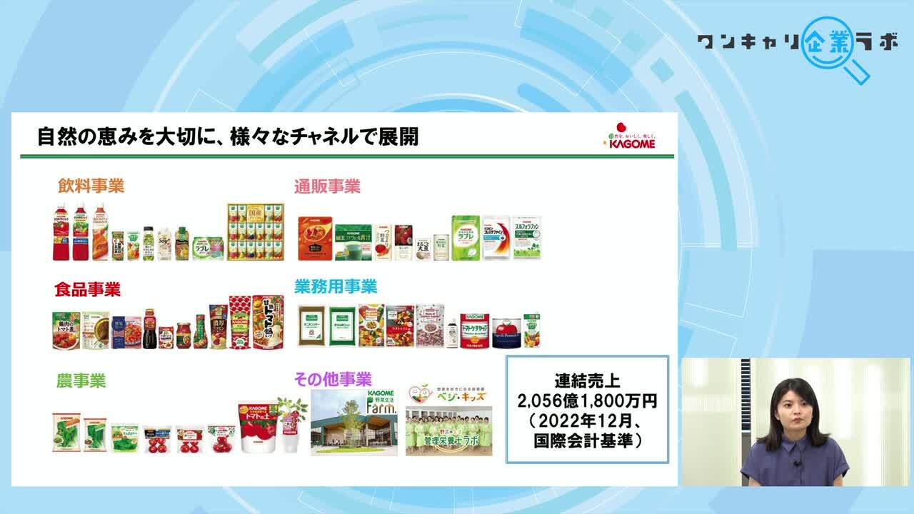 カゴメ企業説明のサムネイル