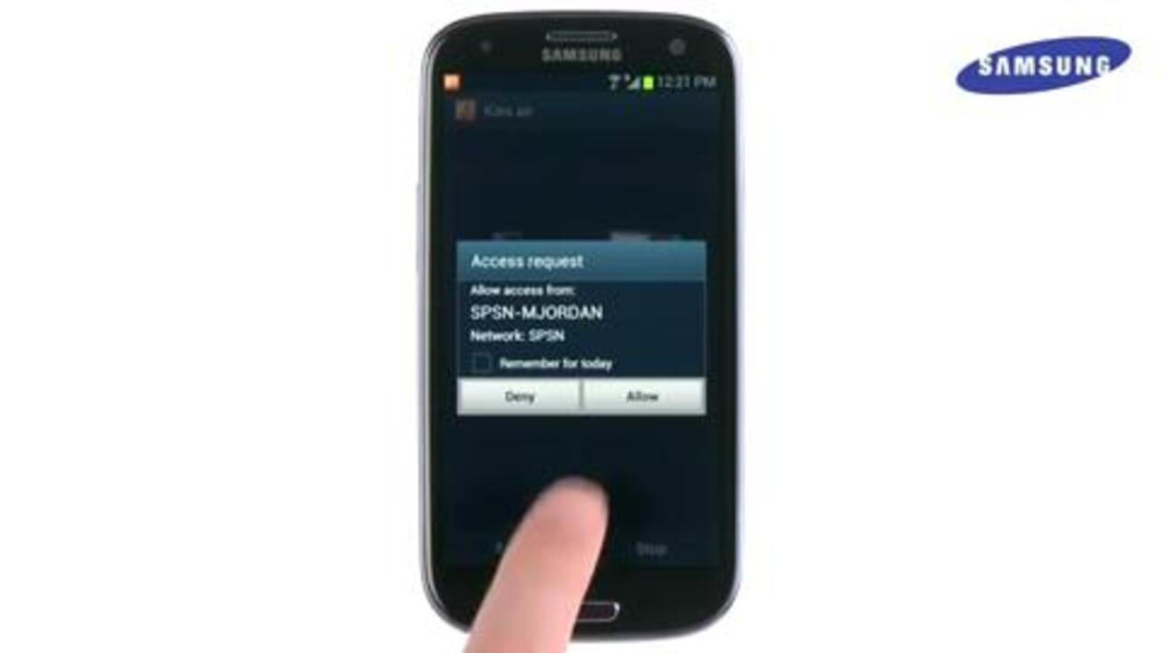 Samsung Galaxy S3: Using Kies Air | Samsung Support South Africa