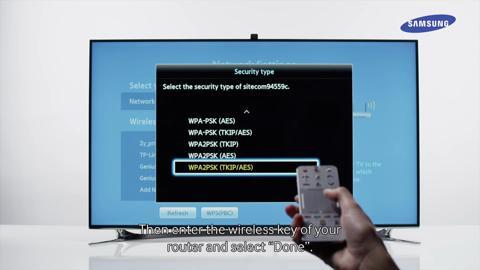 infierno retirarse comerciante TV]how to connect with a hidden wireless network? | Samsung Levant