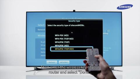 TV]how to connect with a hidden wireless network?