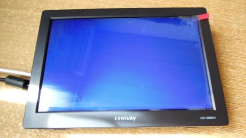 【新品未使用】8インチ HDMI ポータブルモニターLCD-8000VH2B 8インチHDMIマルチモニター plus one HDMI［ブラック］ (LCD