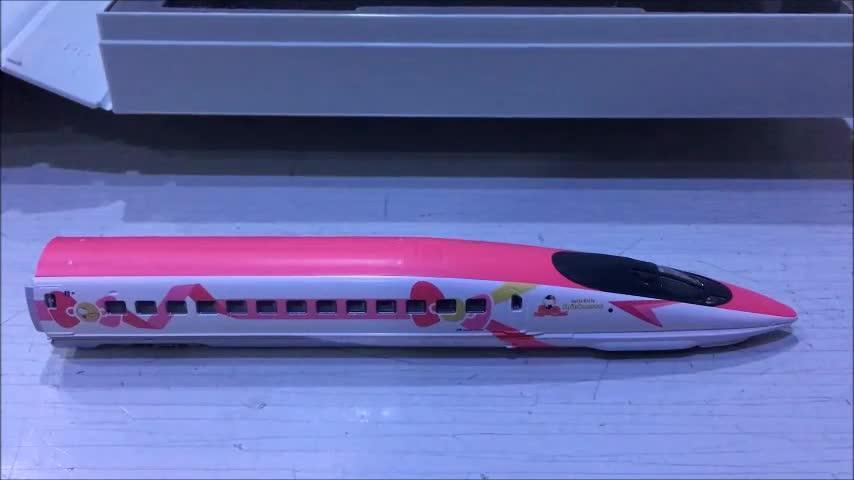 車内キティ仕上 JR 500 7000系 山陽新幹線 ハローキティ 室内灯別売可 車内