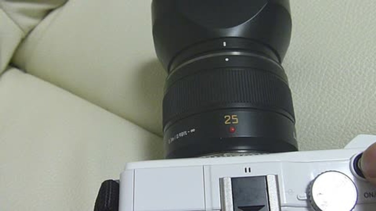 動作OK】Leica 25mm F1.4 クラック有