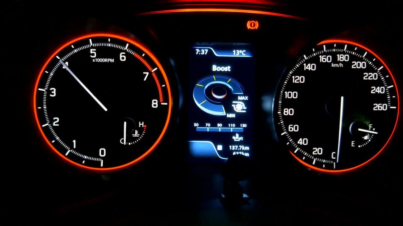 ブーストメーターが・・・』 スズキ スイフトスポーツ 2017年