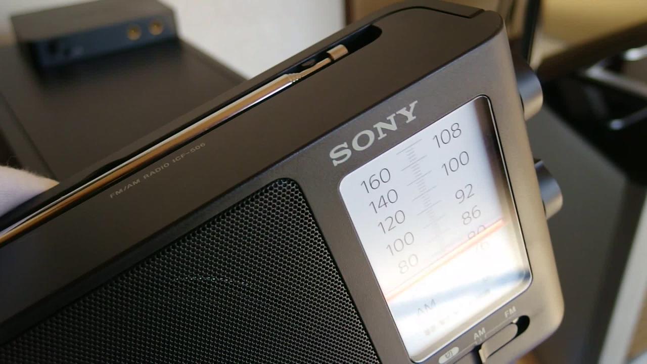 SONY ICF-506 投稿動画 - 価格.com
