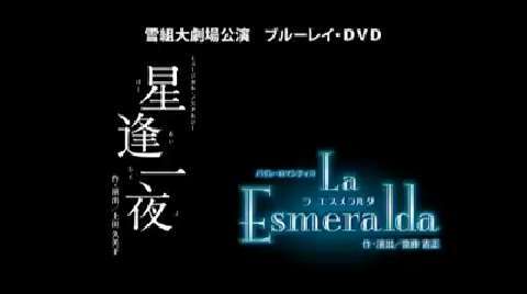 雪組『星逢一夜』『La Esmeralda』｜宝塚歌劇 DVD・ビデオ・CD専門 