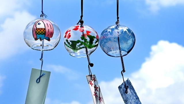Details about   Japanese traditional Wind chime FURIN EDO GLASS made in japan Mt.FUJI SHINOHARA 