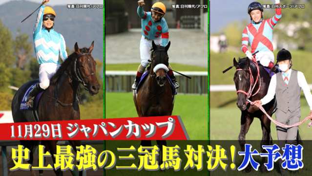 G1・8勝馬か、無敗三冠馬か ジャパンカップ29日発走 - 日本経済新聞