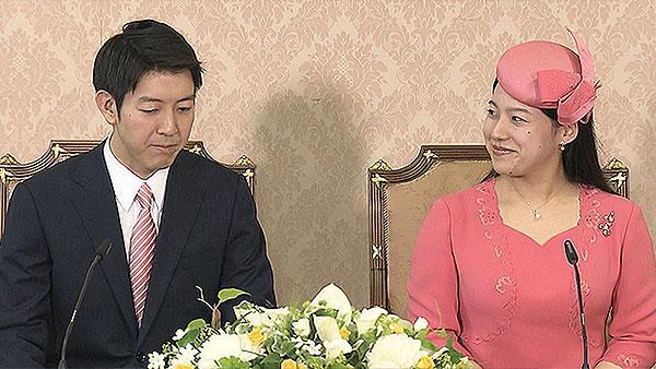 明るい家庭を」 絢子さま・守谷さん、婚約内定会見 - 日本経済新聞