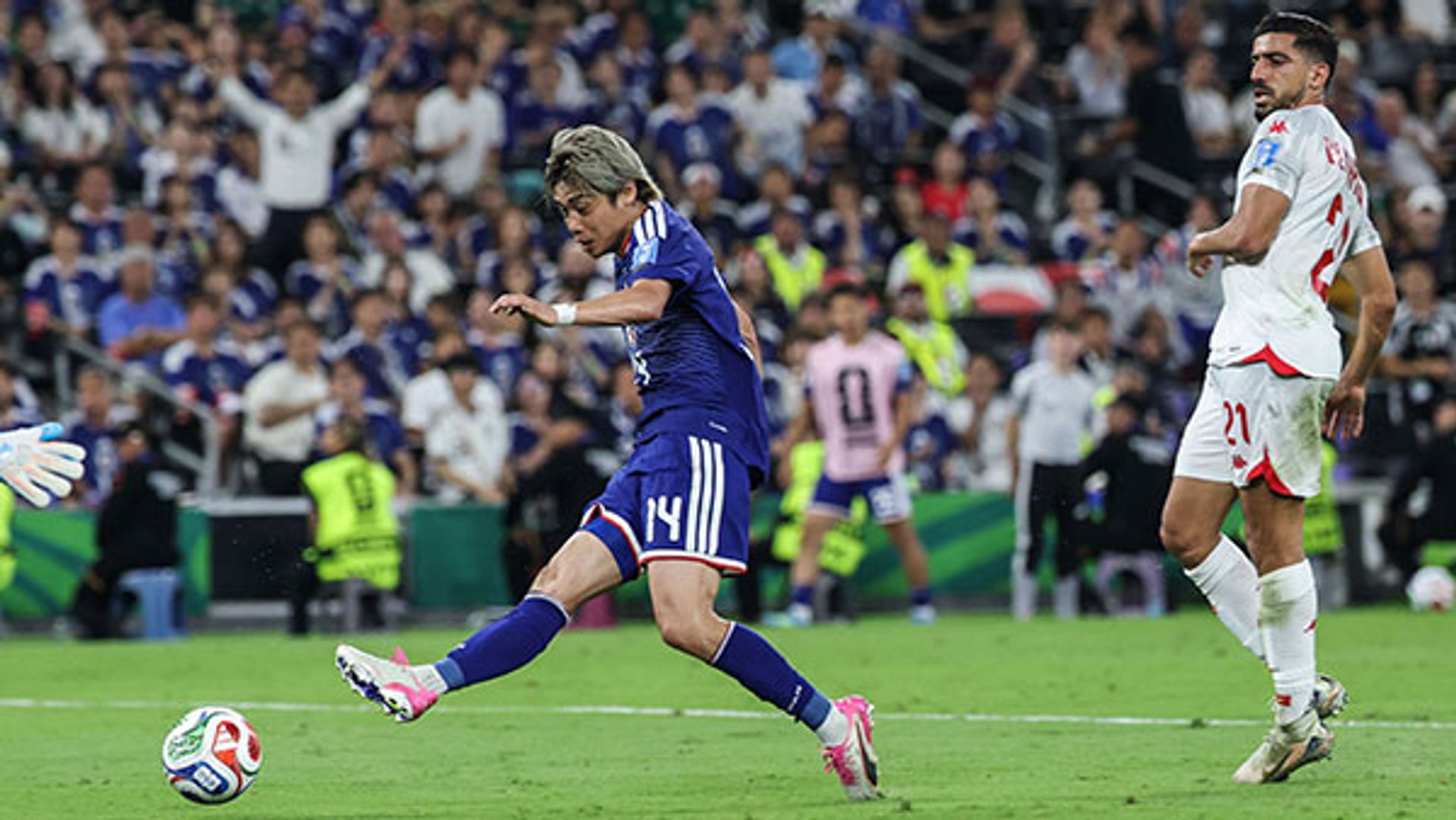 チュニジア 日本 サッカー