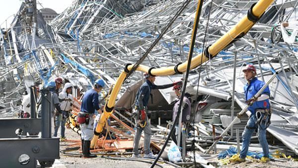 東海道新幹線が再開 台風21号、関空孤立客は船で輸送 - 日本経済新聞