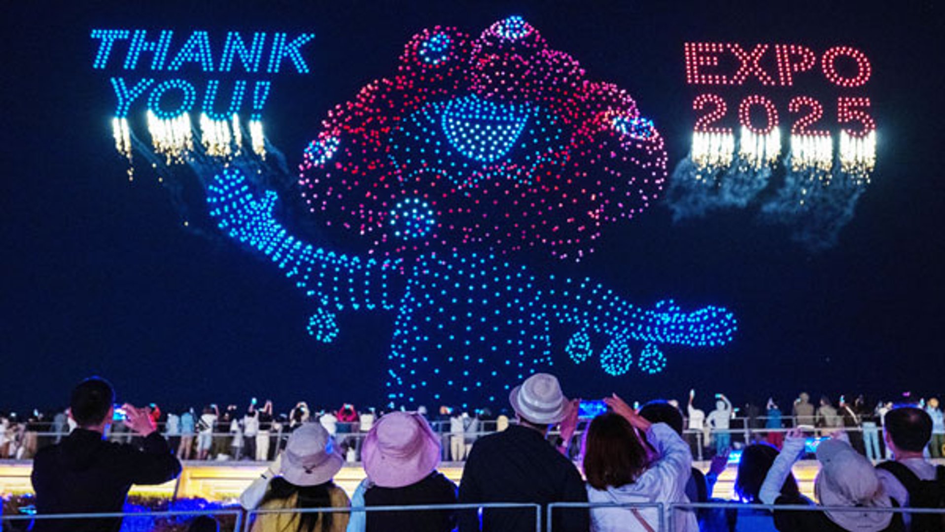 大阪万博のレガシー、ミャクミャクと 「新しい日本の幕開けになった