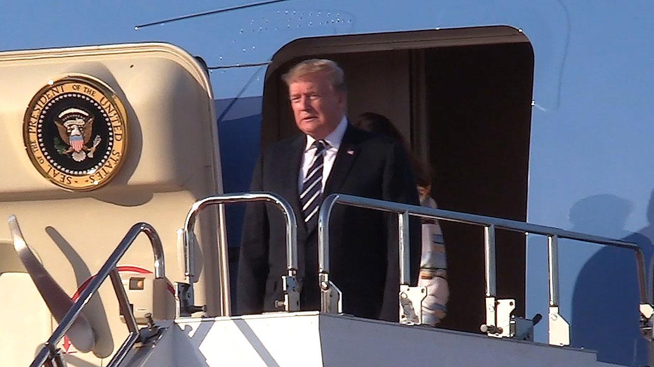 トランプ氏が羽田空港に到着　「世界中で私だけが賓客」