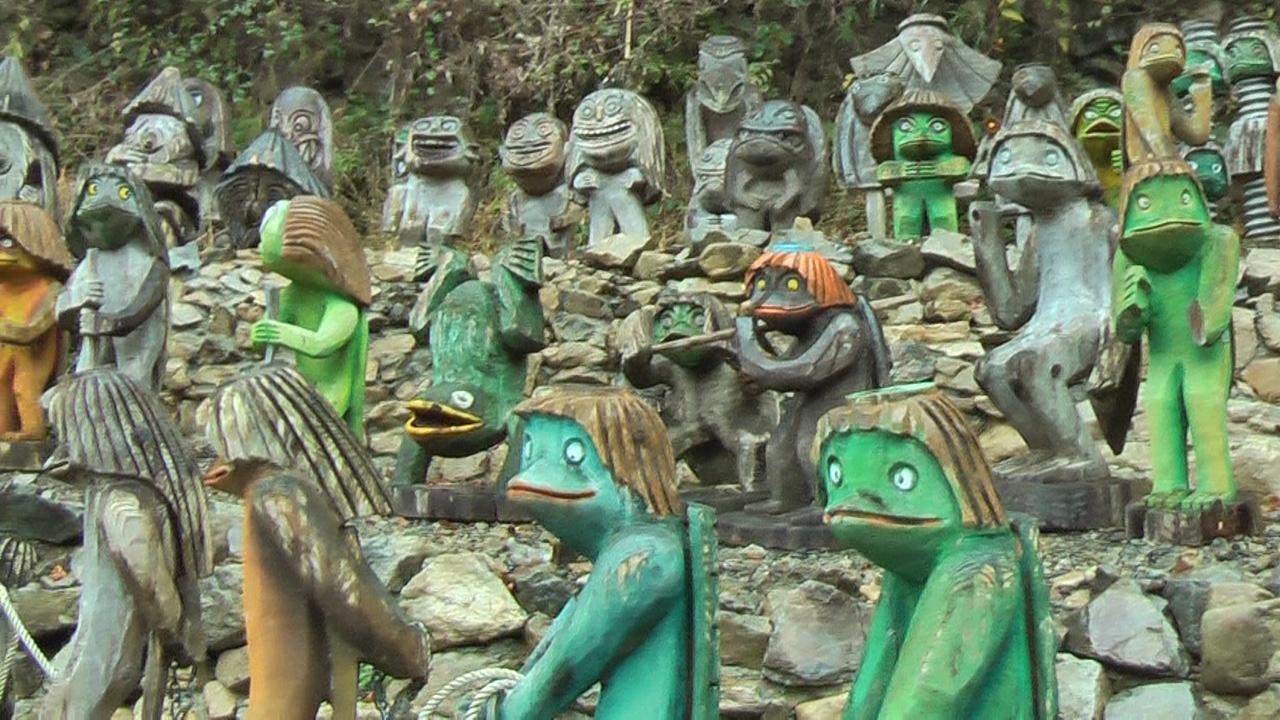 カッパがずらり650体 フィギュアに託す町おこし：朝日新聞