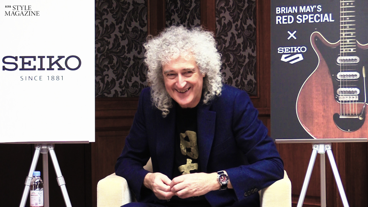 伝説のギタリスト、ブライアン・メイが銀座・和光に登場！：アエラ
