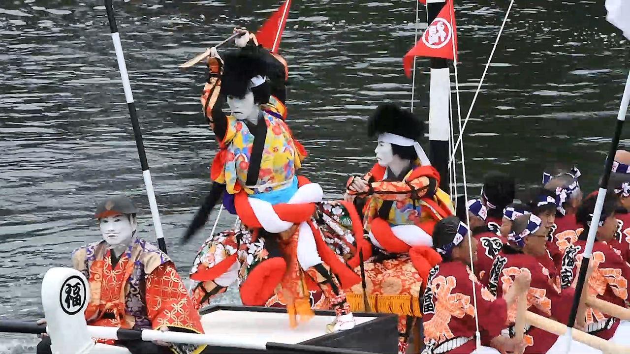 10年に1度の船神事「ホーランエンヤ」 松江で開幕 [島根県
