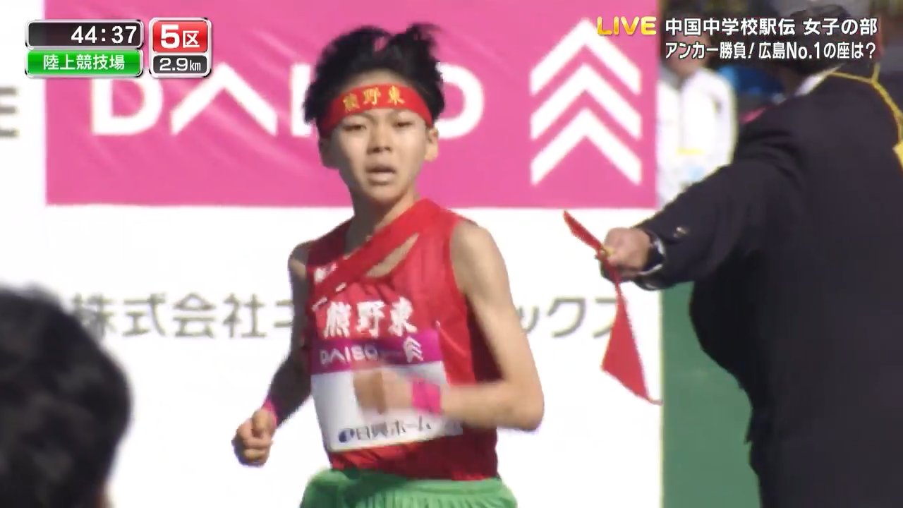 女子＞DAISO×日興ホーム presents 中国中学校駅伝 2025 | PLAY | IRAW 