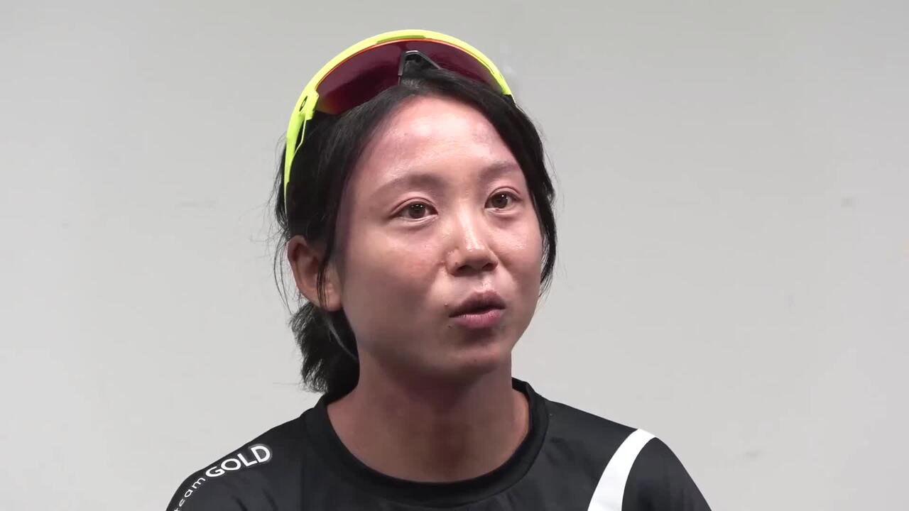 スピードスケート高木美帆画像 スピードスケート女子】北京で4つメダル獲得した高木美帆選手 “ミラノオリンピック”に向け始動「パリからバトンをもらった感覚 初心を大事に向かいたい」