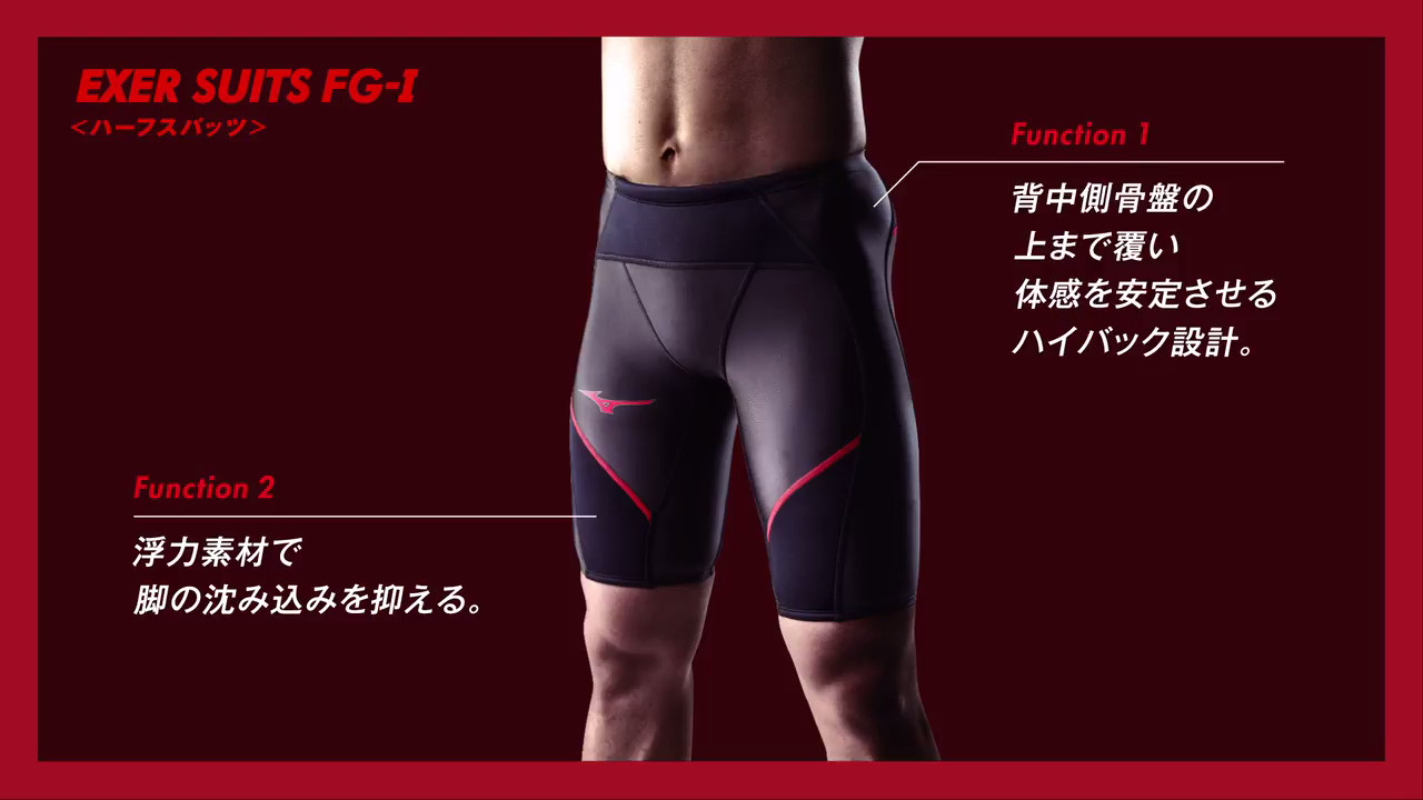 EXER SUITS FG/WD｜スイム｜ミズノ公式オンライン