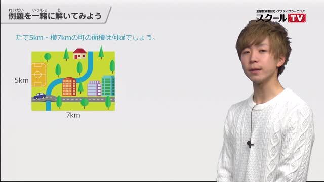 動画で学習 10 面積 その３ 算数