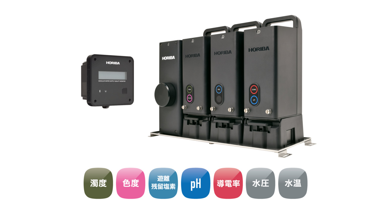 自動水道水質測定装置 GX-100 - HORIBA