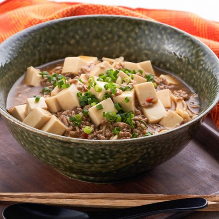 豆板醤香るピリ辛 麻婆麺｜QUEENレシピ＋：Amway（日本アムウェイ）