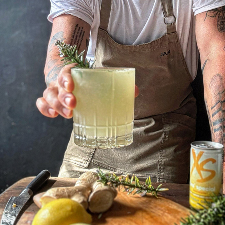 XS™で作る ジンジャー ハニーレモネード ｜QUEENレシピ＋：Amway（日本