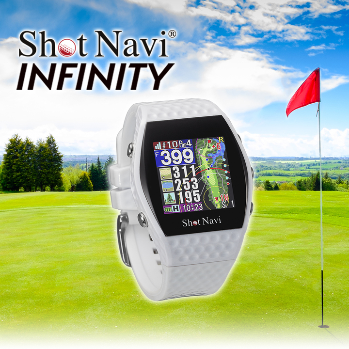 テクタイト ゴルフ ショットナビINFINITY ホワイト 通販