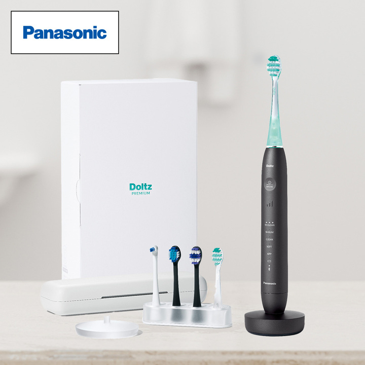 最新 パナソニック ドルツ 電動歯ブラシ 5モード 充電式 替えブラシ4本