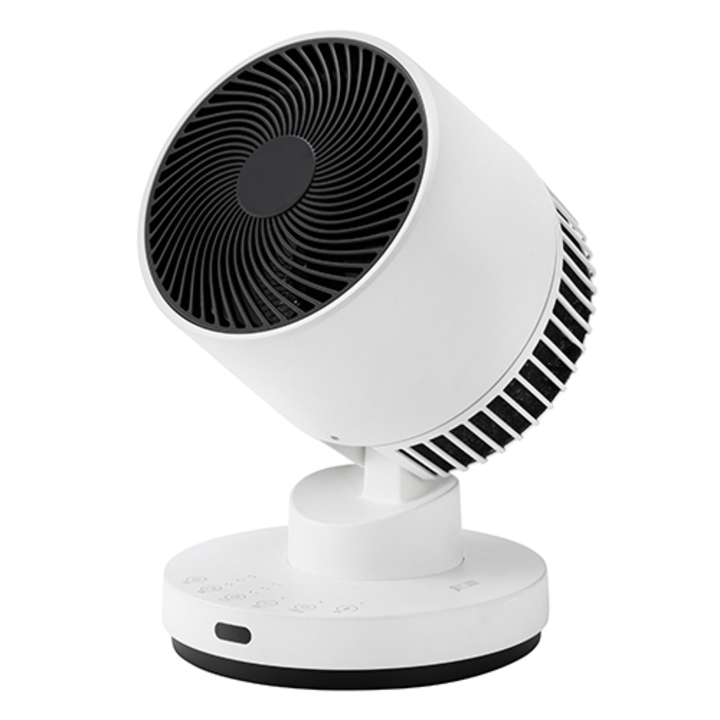 白いサーキュレーター スタンド付き Silky Wind Circulator サーキュレーター 9ZFA39RH08 ライト