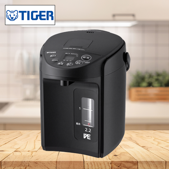 TIGER　VE電気まほうびん　PIQ-G220 Amazon.co.jp: 【容量2.2L】タイガー VE電気まほうびん 電気ポット