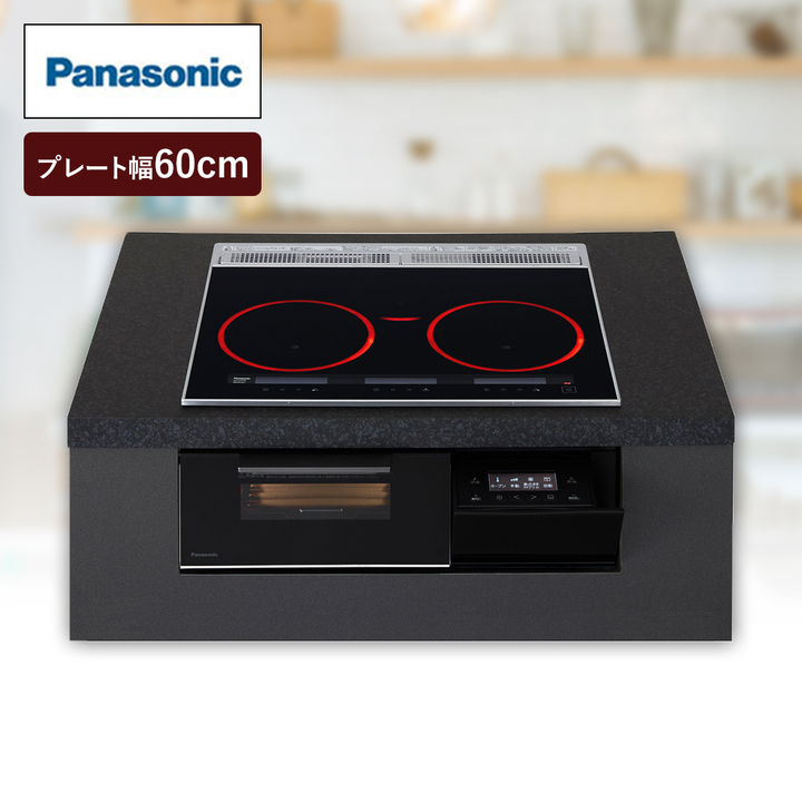 パナソニック　IHコンロ パナソニック IHコンロ IHクッキングヒーター ジェットブラック 60cm