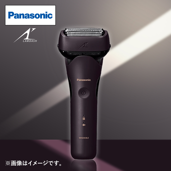 パナソニック シェーバー シェーバー ラムダッシュ3枚刃 茶 ES