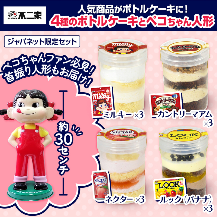 不二家　怪物くんペットチョコレートの容器　レア　希少 不二家ペコちゃんペットボトルキャップ3種｜Yahoo!フリマ（旧
