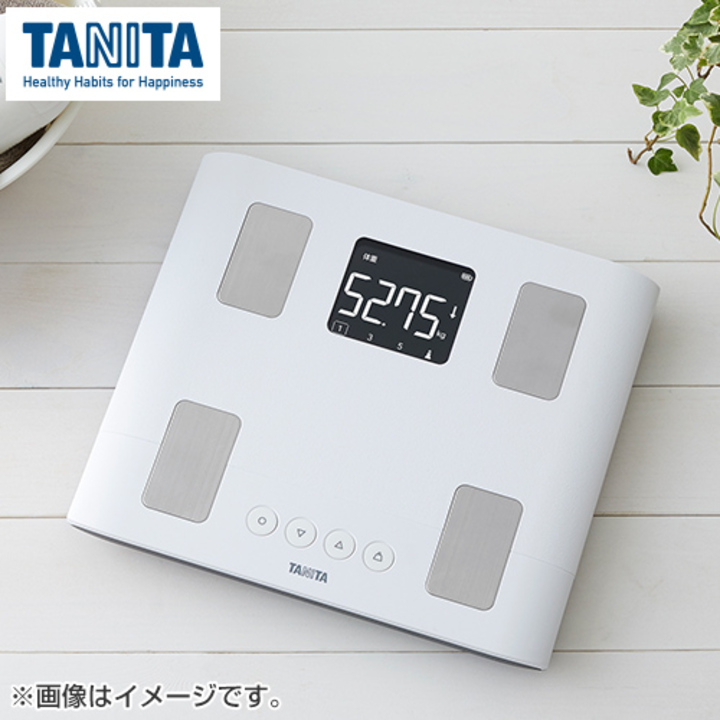 タニタ 体組成計(おさぼり番号/BLE/50g測定/バックライト付 タニタ 体組成計(おさぼり番号/BLE/50g測定/バックライト付
