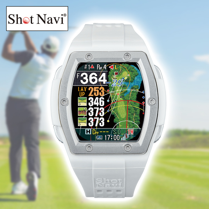 ショットナビ Shot Navi Crest2 （ホワイト） テクタイト ゴルフ ショットナビ Crest2 ホワイト 通販【ジャパネット