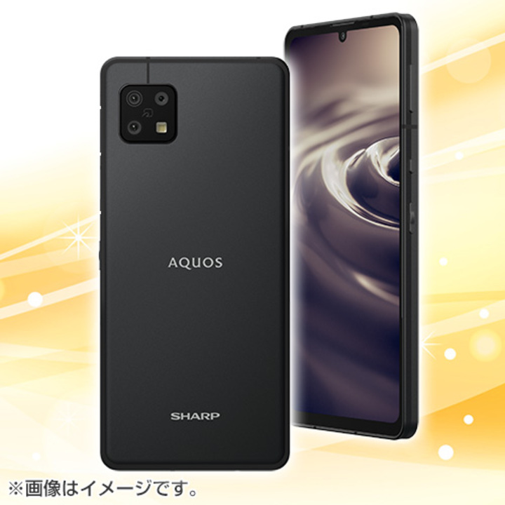 シャープ 携帯電話 スマートフォン AQUOS sense6s ブラック SHWJD2