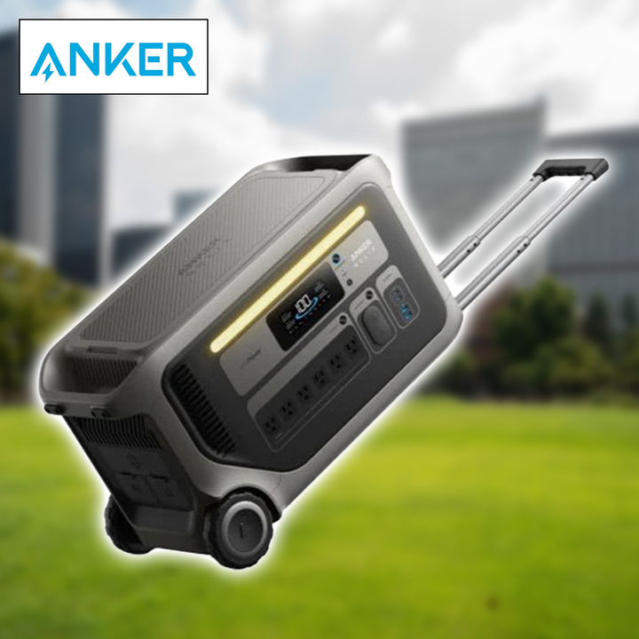 アップルセンター 贈呈品 電訳機 ANKER 電池 ポータブル電源 F3000 Portable Power Station