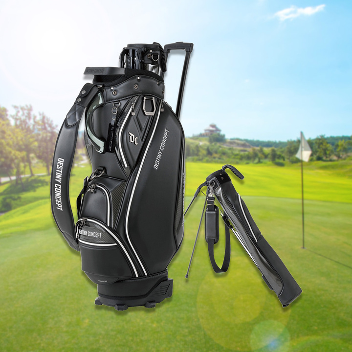 DESTINY CONCEPT ゴルフ スタンドクラブケース内蔵