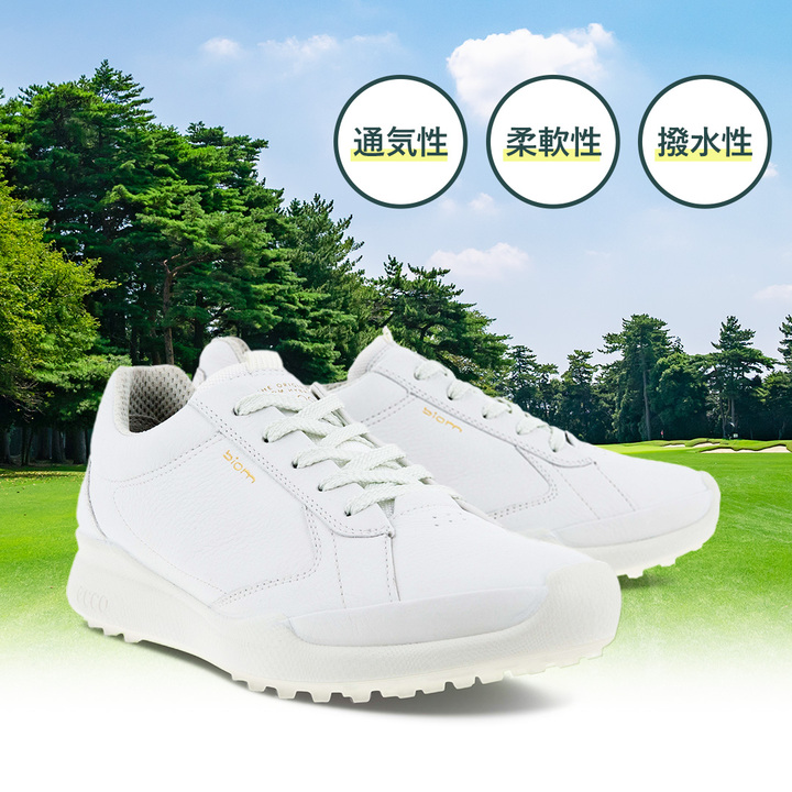 【値下げ】ECCO W GOLF BIOM HYBRID 36 ecco ゴルフ ゴルフシューズ W BIOM HYBRID レディース 36