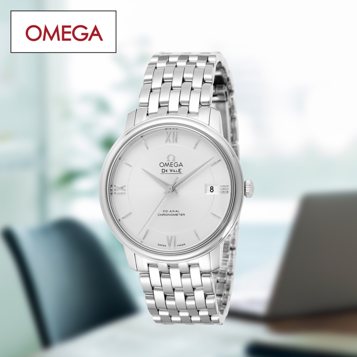 オメガ 腕時計 腕時計 デ・ヴィル プレステージ メンズ シルバー 424.10.37.20.02.001 通販【ジャパネット公式】
