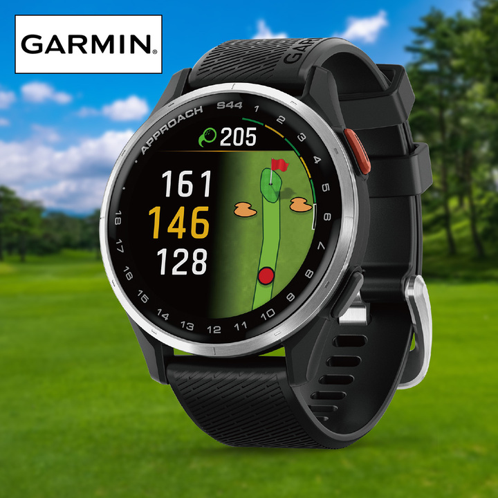 GARMIN ゴルフ ゴルフGPSウォッチ Approach S44 ブラック 010
