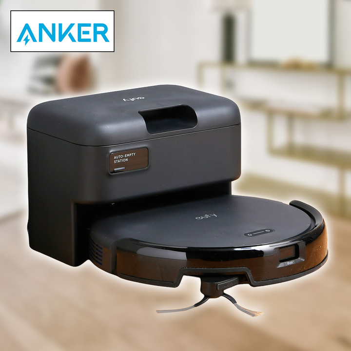 ANKER 掃除機 ロボット掃除機 Eufy Robot Vacuum Auto-Empty C10