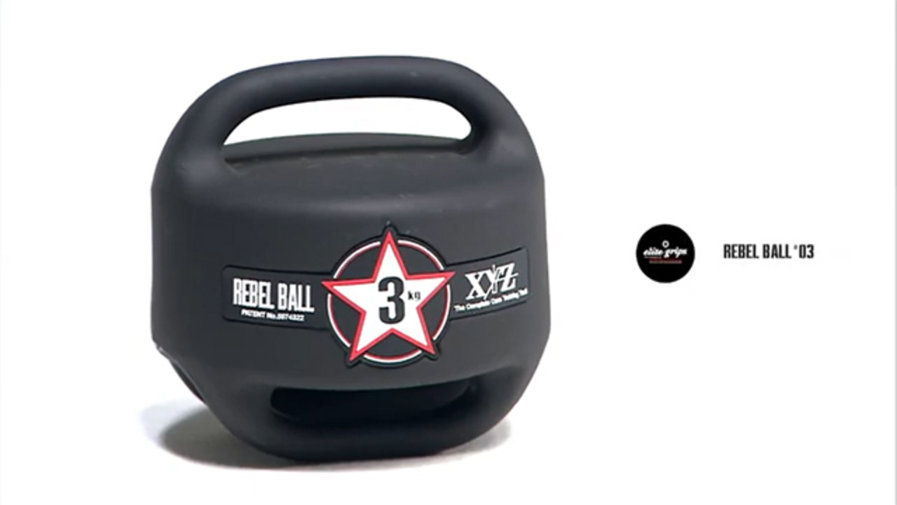 楽天市場】elite grips エリートグリップ 正規品 ゴルフトレーニング器具 XYZ FITNESS REBEL BALL #03  レベルボール3kg 「 XYZ-RB3BK 」 【当店在庫品】 : ＥＺＡＫＩ ＮＥＴ ＧＯＬＦ