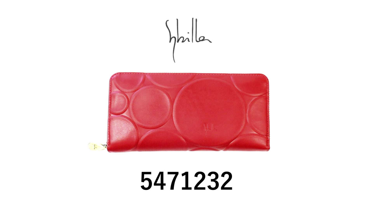 楽天市場】長財布 ラウンドファスナー sybilla シビラ シルクロ