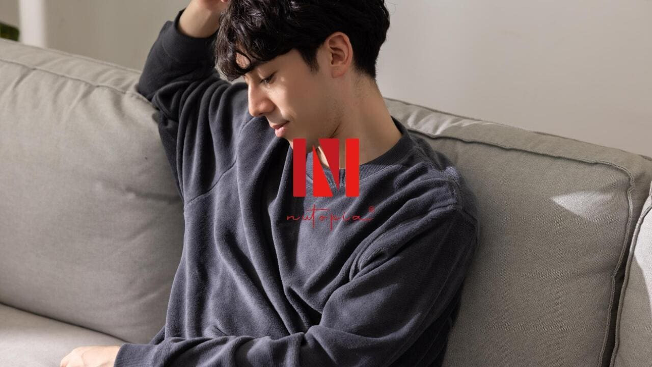 TENTAIL ネイビー フリース素材ルームウェアセット TENTAIL ネイビー