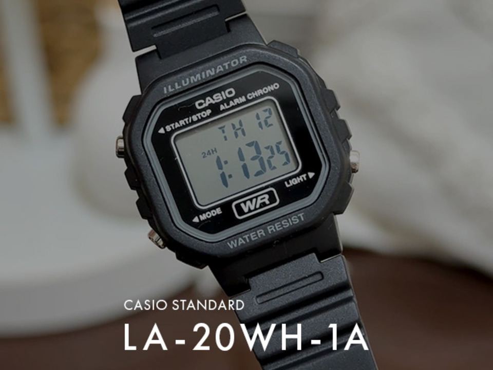 アナログ時計 CASIO LA20WH2ADF 976548 Casio Unisex Blue Resin Digital Watch, Sporty Design | LA