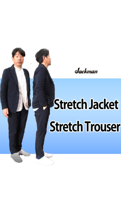 Jackman ジャックマン JM8010 Stretch Jaket ストレッチ天竺 Jackman ジャックマン JM8010 Stretch Jaket ストレッチ天竺