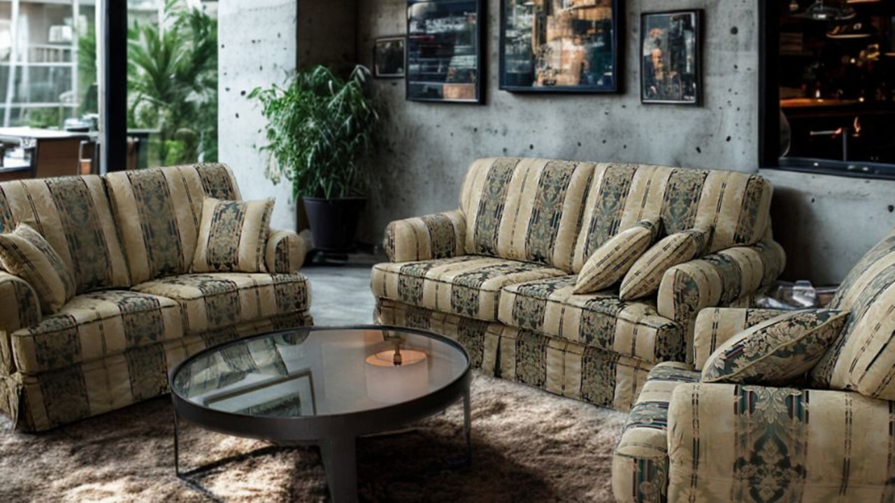 超美品！3人掛けソファー！アンティーク調イエロー(2つ必要な方はご連絡ください) 3人掛けソファー！アンティーク調イエロー(2つあるので必要な方はご